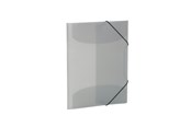 Mappar och Skrivplattor - HERMA Elasticated folder A3 PP translucent grey - 19586