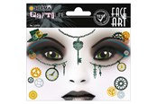 Outfits & kostymer - HERMA Face Art Sticker Steampunk Amelia - 15438