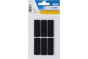 Skrivbordstillbehör - HERMA Protectiv feltpads black 15 x 45 mm - 15187