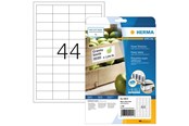 Papper, Fotopapper & Etiketter - HERMA Power labels with strong adhesion A4 48.3 x 25.4 mm made of paper - 10914