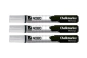 Skriv- och ritverktyg - Nobo Chalkmaker - marker - white (pack of 3) - 34438398