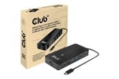 Dockning - Club 3D CSV-1595 - docking station - USB-C 3.2 Gen 1 - 2 x HDMI - GigE - CSV-1595