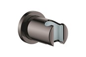 Dusch och monteringstillbehör - Grohe Rainshower hand shower holder for wall, polished hard graphite - 27074A00