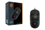 Mus - Conceptronic DJEBBEL04B 6D - mouse - honeycomb shell - USB 2.0 - black - Mouse - Optic - 6 knappar - Svart - DJEBBEL04B
