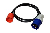 CEE materiel - Gripo CEE adapter (M) 3P 1,5 m 230V 10A - 5709119079307