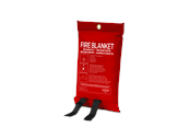 Brandutrustning - Housegard Fire blanket, 120x120 cm, Red, Silicone coated - 602024