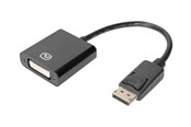 Displaykabel - DIGITUS - video adapter - DisplayPort to DVI-I - 15 cm - DB-340414-001-S