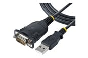 Parallel-seriel-kabel - StarTech.com 3ft (1m) USB to Serial Cable DB9 Male RS232 to USB Converter - 1P3FP-USB-SERIAL