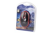 Mus - Esperanza Titanum Wireless Optical Mouse 2.4GHz 3D USb Vulture Red - Mouse - Optic - 3 knappar - Röd - TM116R