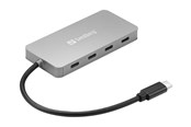 USB Hub - Sandberg USB-C to 4 x USB-C Hub USB Hub - USB 3.1 - 4 porte - Grey - 136-41