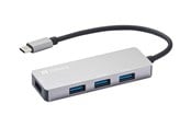 USB Hub - Sandberg USB-C Hub 1xUSB3.0+3x2.0 SAVER USB Hub - 4 porte - Grey - 336-32