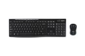 Tangentbord - Logitech MK270 Wireless Combo - keyboard and mouse set - US International / Dutch (Qwerty) - Tastatur & Mus set - Universal - Svart - 920-004509