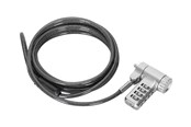 Systemtillbehör - Targus DEFCON® Ultimate Universal Resettable Combination Cable Lock with Adaptable Lock Head - ASP96RGL