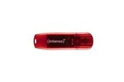 USB-minne - Intenso Rainbow Line USB Drive - Röd - 128GB - USB-minne - 3502491