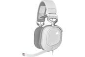 Hörlurar / Headset - Corsair HS80 RGB USB Premium Gaming Headset - White - CA-9011238-EU