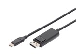 Displaykabel - DIGITUS - DisplayPort cable - USB-C to DisplayPort - 2 m - AK-300333-020-S