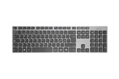 Tangentbord - Deltaco Wireless Keyboard Dark Grey - Tangentbord - Nordisk - Grå - TB-802