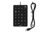 Tangentbord - Deltaco Numeric Keypad Silicone Black - Numpad - Svart - TB-510