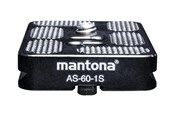 Stativtillbehör - mantona AS-60-1S Quick Release Plate - 21462