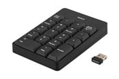 Tangentbord - Deltaco Wireless Numpad Black - Numpad - Svart - TB-144