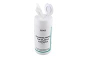 Systemtillbehör - Deltaco Wet Wipes For Plastic Surfaces 100pcs - CK1022
