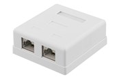 Nätverks tillbehör - Deltaco CAT6A Shielding Wall Socket - VR-221