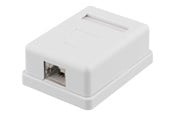 Nätverks tillbehör - Deltaco CAT6A Shielding Wall Socket - VR-220