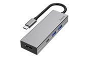 Dockning - Hama Multiport Adapter - docking station - USB-C 3.2 Gen 1 - HDMI - 00200107