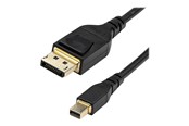 Displaykabel - StarTech.com VESA Mini DisplayPort to DisplayPort 1.4 - 2m  - Black - DP14MDPMM2MB