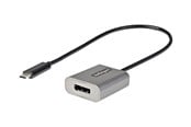 Displaykabel - StarTech.com USB C to DisplayPort Adapter - 8K/4K 60Hz USB-C to DisplayPort 1.4 Adapter Dongle - USB Type-C to DP Monitor Video Converter - Works w/Thunderbolt 3 - CDP2DPEC