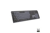 Tangentbord - Logitech MX Mechanical Wireless Illuminated Performance Keyboard Graphite - Linear - US - Tangentbord - Engelska (US) - Svart - 920-010758
