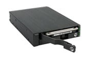 Hårddisk, tillbehör - FANTEC MR-25DUAL - storage mobile rack - SATA 6Gb/s / SAS 6Gb/s - 2512