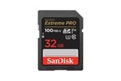 Flashram & USB Flash Drives - SANDISK Extreme PRO SD - 100MB/s - 32GB - SDSDXXO-032G-GN4IN