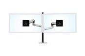 Monitorfäste - Ergotron LX Dual Stacking Arm Tall Pole (polished aluminum) - 45-549-026