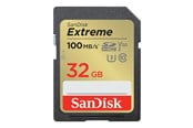 Flashram & USB Flash Drives - SANDISK Extreme SD - 100MB/s - 32GB - SDSDXVT-032G-GNCIN