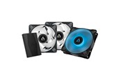 Chassi fläkt - Arctic Case Acc P12 Fan 12cm PWM PST RGB Black 3-Pack - Chassi fläkt - 120mm - 0 dBA - ACFAN00229A