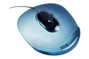 Musmattor och tillbehör - Esselte Musmatta , Gel Rest Crystal Transparent blå - 67046
