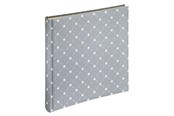 Fotogalleri och arkivering - Hama "Skies II" Jumbo Album 30 x 30 cm 60 White Pages grey - 7255