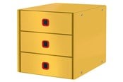 Arkivering & Förvaring - Leitz Click & Store Cosy Lådbox (3 lådor) Gul - 53680019