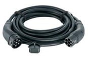 Laddning av elbil - Harting Charging Cable 2 x Type 2 32A 22kW 3 phase 5 m black - 08914090109A0