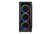 Chassi - Sharkoon TK5M RGB - ATX case - Chassi - Tower - Svart - 4044951036479