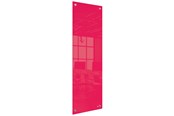 Konferens & Presentation - Nobo Small Glass Whiteboard Panel 30x90cm Red - 1915606