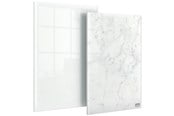 Konferens & Presentation - Nobo Glass Mini Whiteboard Notepads 23x15.2cm Pack of 2 - 1915601
