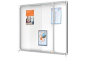 Konferens & Presentation - Nobo Premium Plus Låsbar Magnetisk Anslagstavla 15xA4 - 1902609