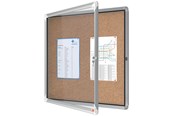 Konferens & Presentation - Nobo Premium Plus Kork Låsbar Anslagstavla 6xA4 - 1902562