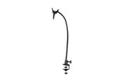 Foto & Video Tillbehör - Walimex Gooseneck w/ Clamp Holder and Studio Clip - flexible arm - 16783