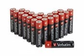 Battery - Verbatim battery - 24 x AA / LR6 - Alkaline - 49505