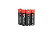 Battery - Verbatim battery - 4 x AA / LR6 - Alkaline - 49501