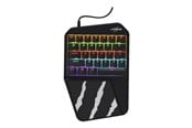 Tangentbord - Hama uRage Exodus 410 One-Handed - Tangentbord - Svart - 00186062