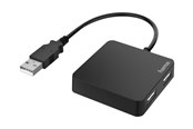 USB Hub - Hama hub - 4 ports USB Hub - 4 porte - Svart - 00200121